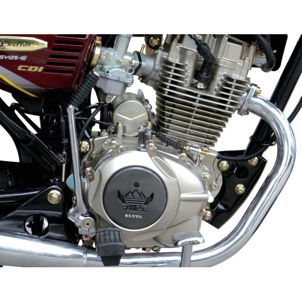Energy Saving Motorcycle Bike Gas Powered 4 - Stroke Single Cylinder Air Cooling