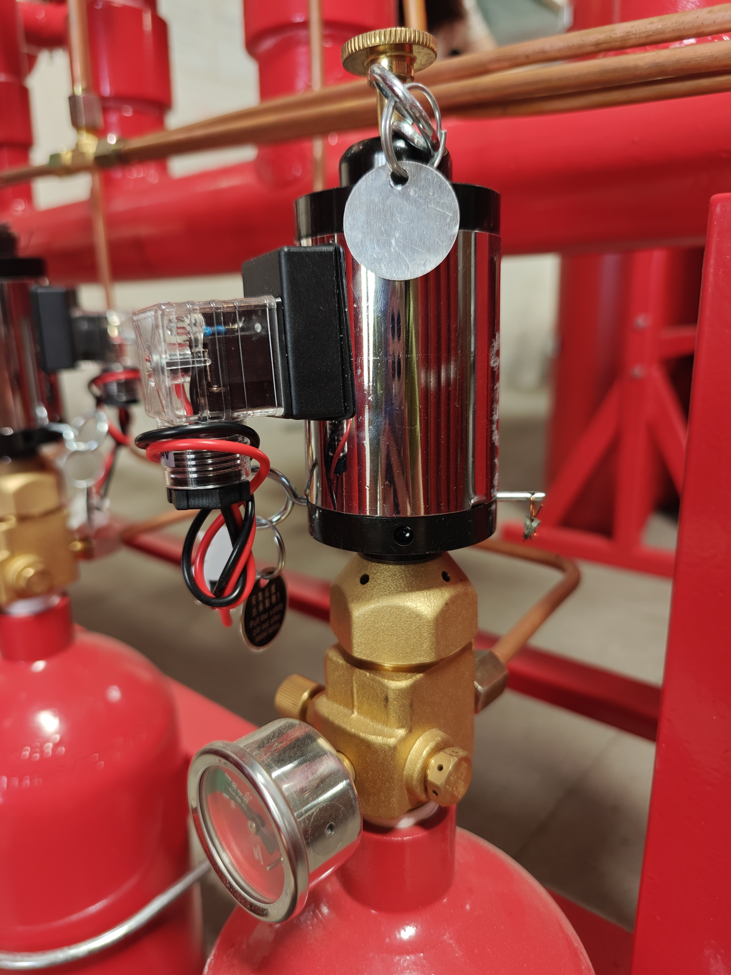 IG55 20MPa Piping Network for Inert Gas Fire Suppression System - Non-Toxic & Safe with Long Transmission Distance