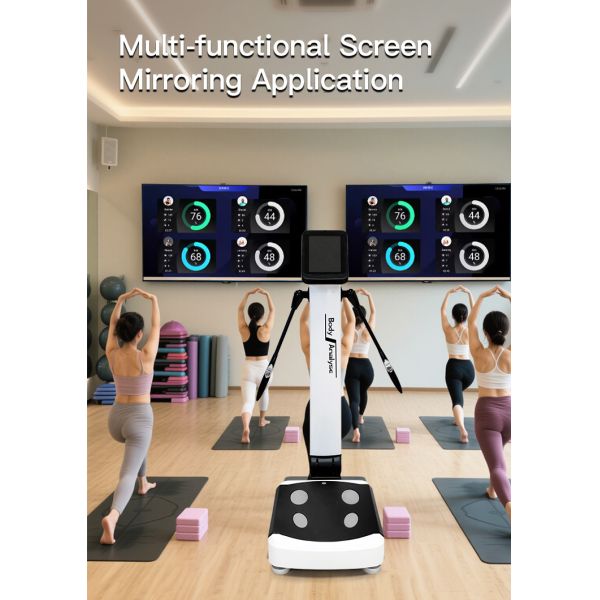 Multiple Language Fat Scale Protein Inorganic Testing Body Composition Analyzer Machine