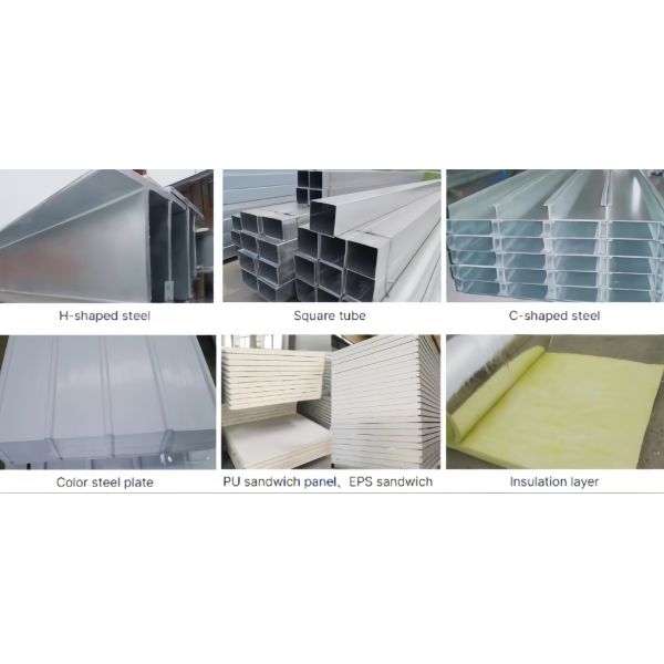 Broiler Poultry Prefab Houses Steel Structure Fully Automated Chicken Farming Equipment