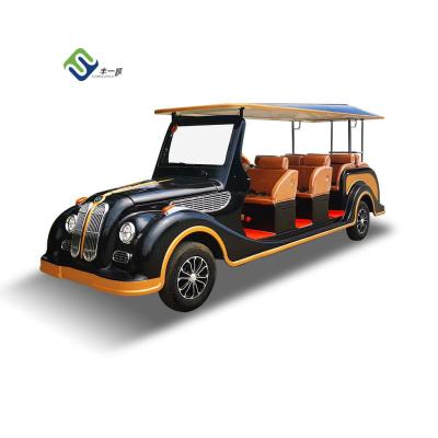 Carrinho de golfe elétrico 48V 50 mph veículo 6 lugares