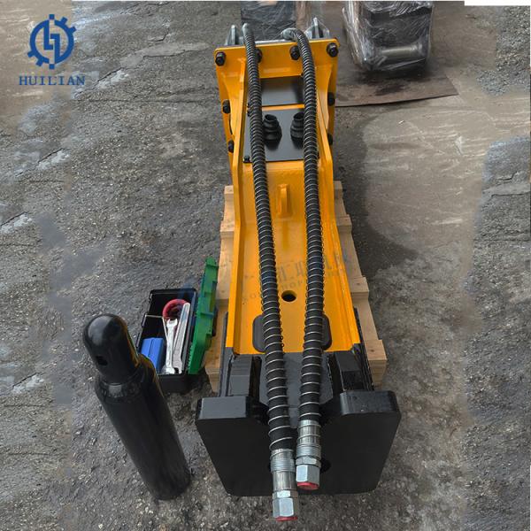 SOOSAN SB70 Breaker hidráulico Peso 18Ton 19T 20T 21T Excavadora SY200C SANY SY215C XE200DA XCMG XE215DA HYUNDAI R200VS R210LC-9 DX220LC-5 Tipo de caja completa Martillo de silencio Martillo hidráulico Completo