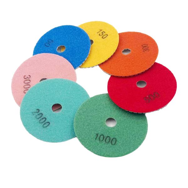 3-Inch Metal Bond Water Grinding Wheel for Marble Diamond Stone Ceramics Water Grinding Tablet Concrete Polishing