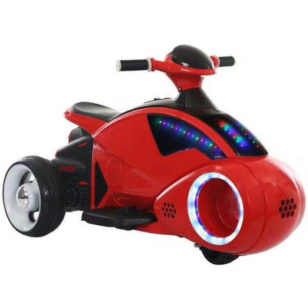 3-wheel Electric Ride On Car with Early Education One-click Start Third Wheel Battery