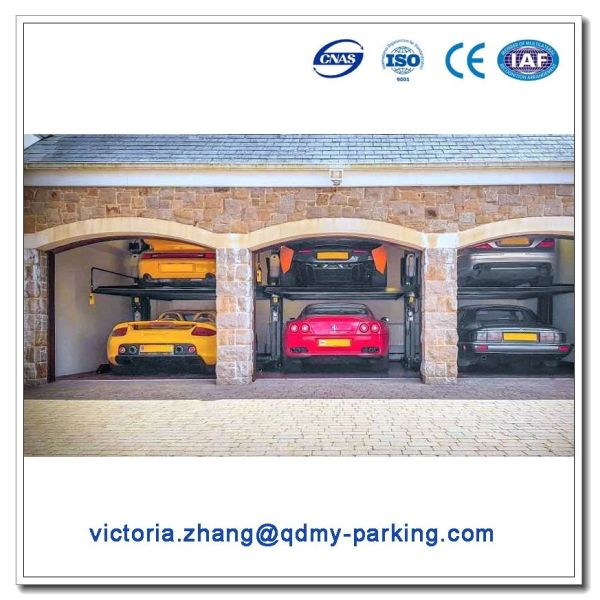 Manual Car Parking Lift Mechanical Lifting Devices Parking Lift System