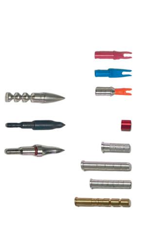 IDENTIFICAÇÃO 245 RETIDÃO .003 DA ESPINHA 250/300/350/400/500 (DE 6.2MM) - .001 SETA DA EXPLOSÃO DAS ALETAS FLETCHED HUNTING/TARGET DO BLAZER PRO