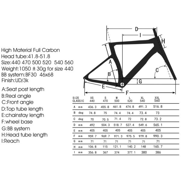 CE/ISO Phantom 3.0 Bike , 78mm Wheels Carbon Frame Racing Bike