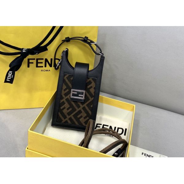Delicate Small Mobile Phone bag Cotton And Linen Materials And Imported Cow Leather Lovely cross-body bag