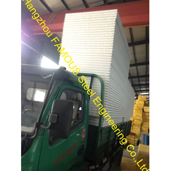 Полистироль изолировал панели сандвича/пакгауз листов толя металла