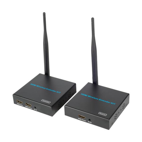 Black 100M 60HZ 5.8GHz HDMI Wireless Extender