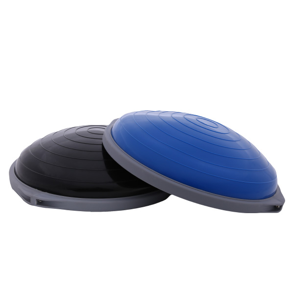 63cm PVC Half Sphere Balance Ball , 7kg Half Ball Workout Equipment