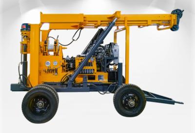 equipamento de perfuração rodado XYX-3 móvel profundo do núcleo de 300m, caminhão portátil perfuração montada Rig Machine do poço de água