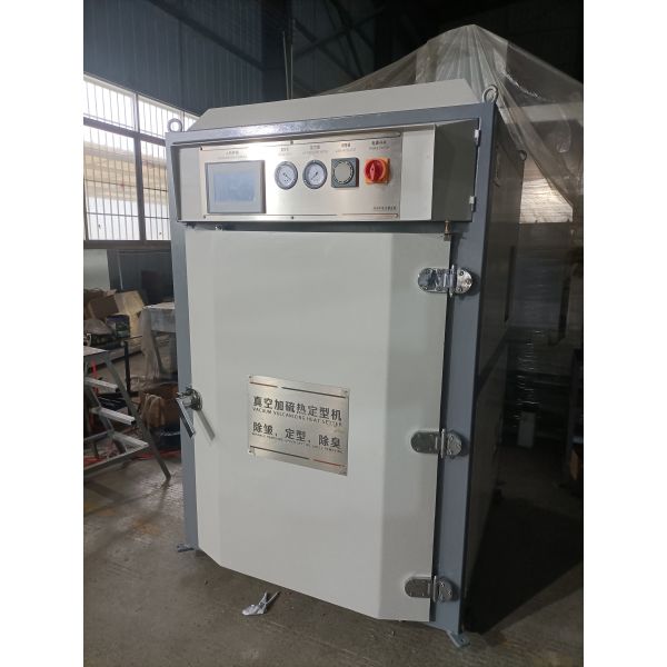 Energy Saving Shoe Heat Setting Machine Featuring Auto Lifting Cart and German Two Cycle Wrinkle Removing System for Shoe Manufacturing