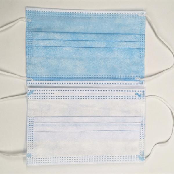 Adults Doctor Earloop Disposable Medical Face Mask Non Woven 3 Ply High BFE Efficiency