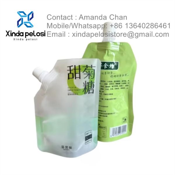 Торба для хранения продуктов питания для упаковки молока или желе