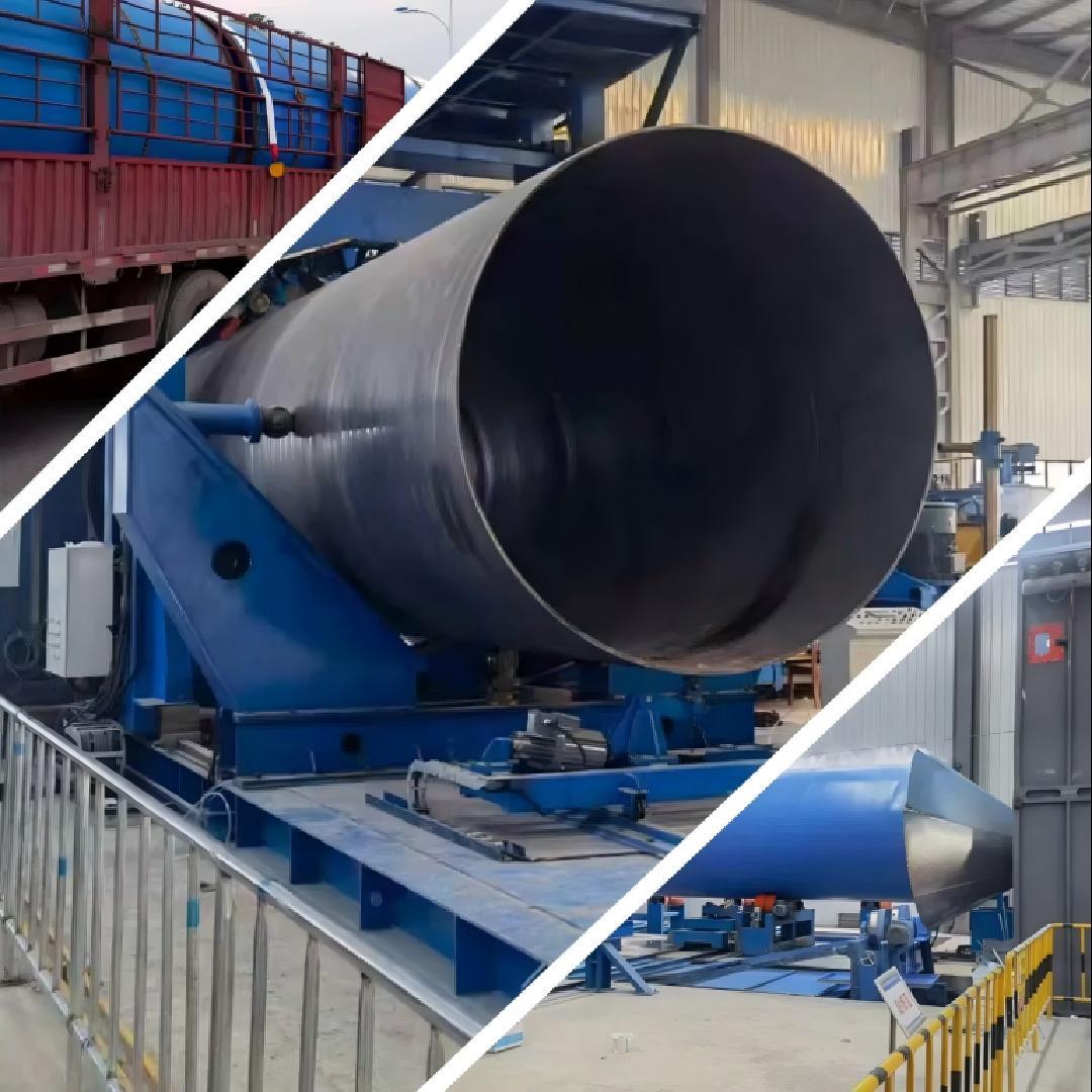 Turnkey Steel Pipe Internal External FBE Epoxy Coating Line for Oil Gas Pipelines
