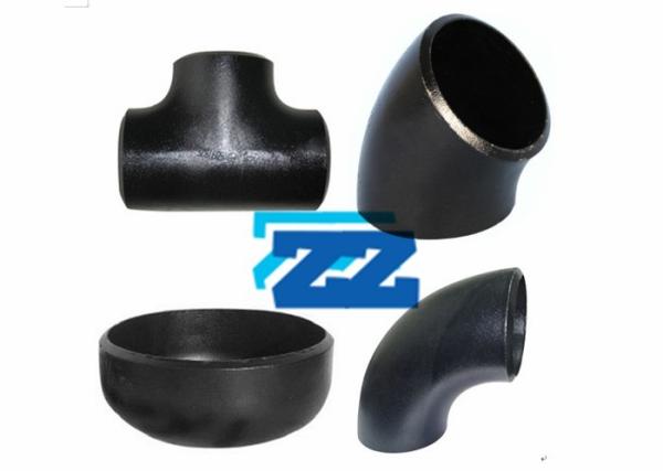 Schedule 40 6 Inch Steel Pipe Fittings , ASTM A234 WPB Industry Butt Weld Cap