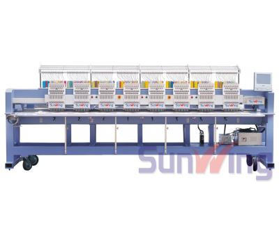 15 Needles Tubular Embroidery Machine 8 Head With LCD Screen CT1508