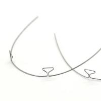 Orthodontic Stainless Steel Bull Braces Loop Wire For Teeth Alignment And Dental Retention