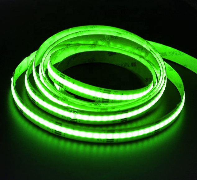 15W 840LEDs DC24V RGB COB Strip Tape Light Decoration aluminum tube For Shopping Mall Bedroom WIFI Remote Control