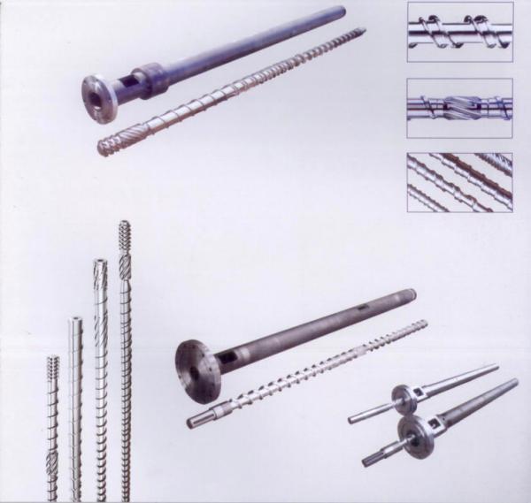 Special screw for PVC film Blowing machine  Single screw and cylinder of extruder machine