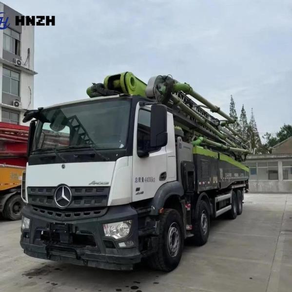 2022 Zoomlion ZLJ5440THBBF 62X-6RZ Used Concrete Pump Truck 62M With BENZ Chassis heavy machinery for construction 