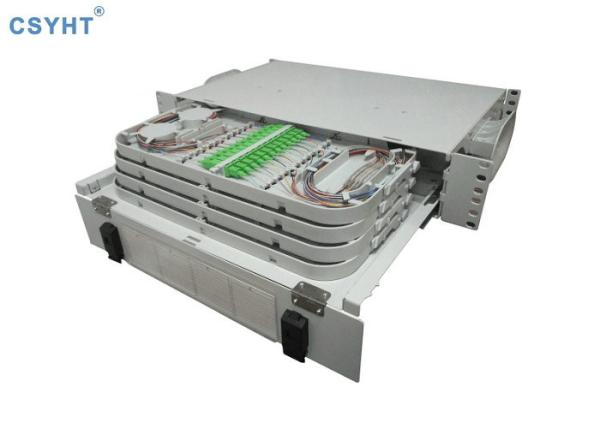 24/48/72/96 19 Rack Mount Optical Distribution Frame with Adapter & Pigtails