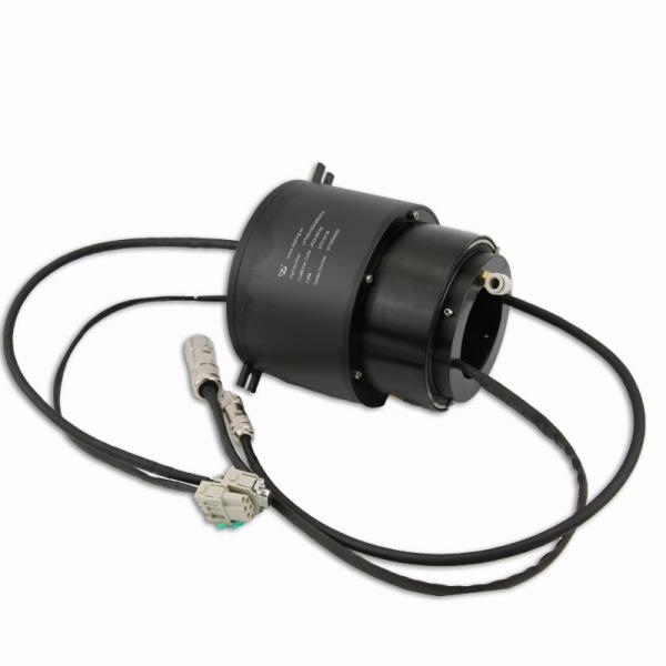 Matériel médical par la bague collectrice de trou de 8 circuits transmettant 20A actuel