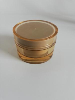 50g Eye Cream Acrylic Cosmetic Containers / Round Acrylic Jars With Lids