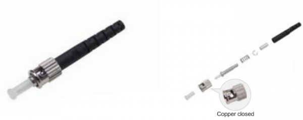 Соединитель заплаты волокна серии MU 0.9mm оптически