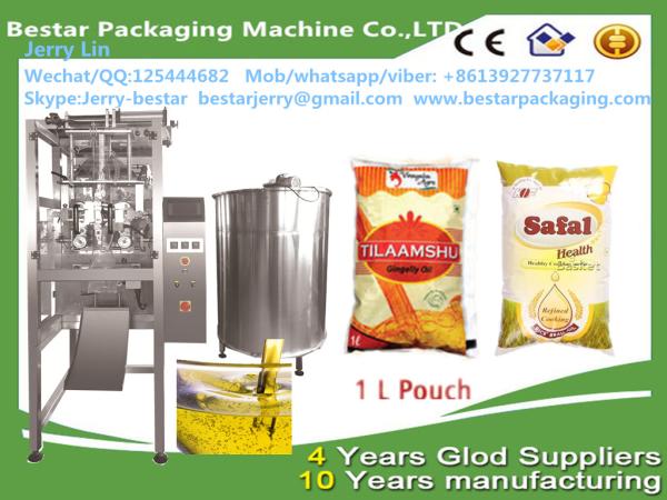 Bestar sealing machine for sweet, ketchup packing bags, machine food packaging from 50ml to 2000ml edible oil,liquid