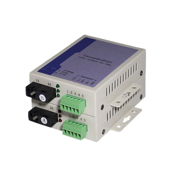 Fiber Optic Transceiver to RS485 Converter 1 Channel RS485 Fiber Media Converter 