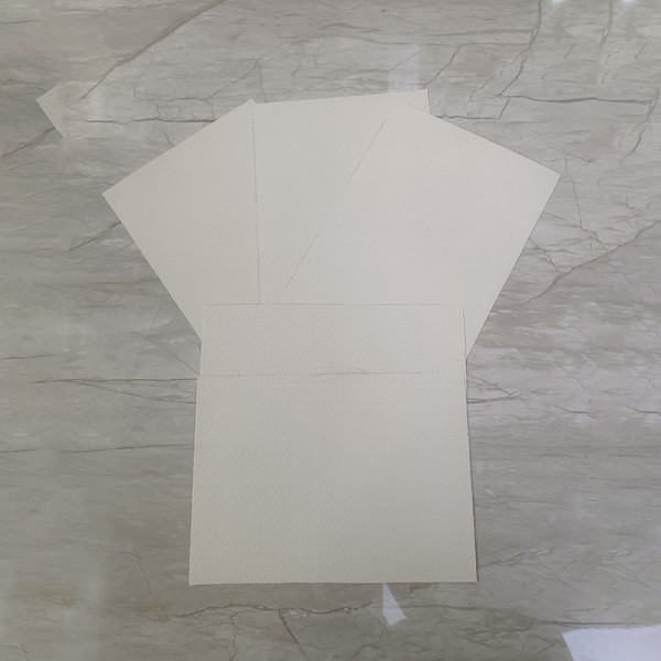 Fireproof Paintable Textile Fiberglass Wallpaper / Wallcovering For Wall Decoration