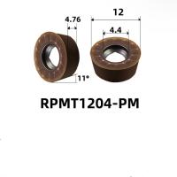 Outils de découpe CNC ronds Fraiseur à carbure CNC Fraiseur à inserts Km-Rpmt1204-Pm