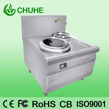 Single head no tail electric wok cooker