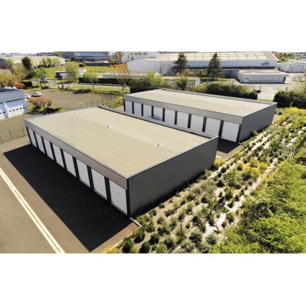 Prefabricated House Self-use Warehouse Mini-Storage Building Material Steel Structure