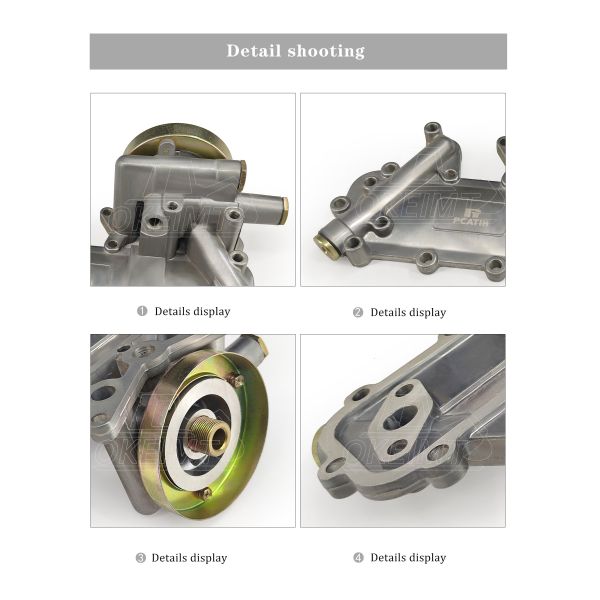 Excavador de alta calidad 15711-1370 15701-1171 Oil Cooler Cover para un equipo más fresco de aceite de Hino W04D