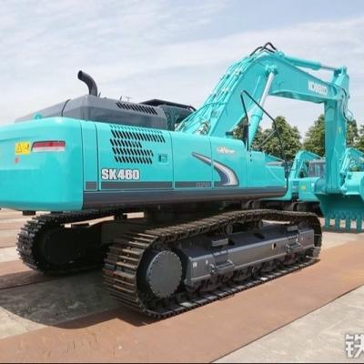 1.9m3 Bucket KobelcoSK460 Second Hand Excavator Machine 46400 Kg Weight