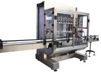 Machine à étiquettes de capsulage remplissante de piston