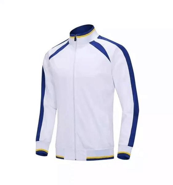                  Custom Soccer Tracksuit Jacket Sport Training Tracksuit Quick Dry Men 2 Piece Set Football Jacket             