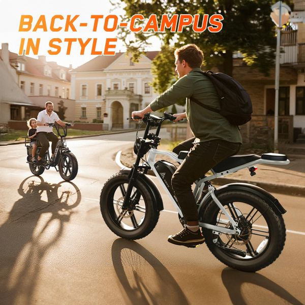 CE UL R002 All Terrain Sport Electric Mountain Bike with High Speed Rear Hub Motor Disc Brake Lithium Battery 7-Speed City Ebike