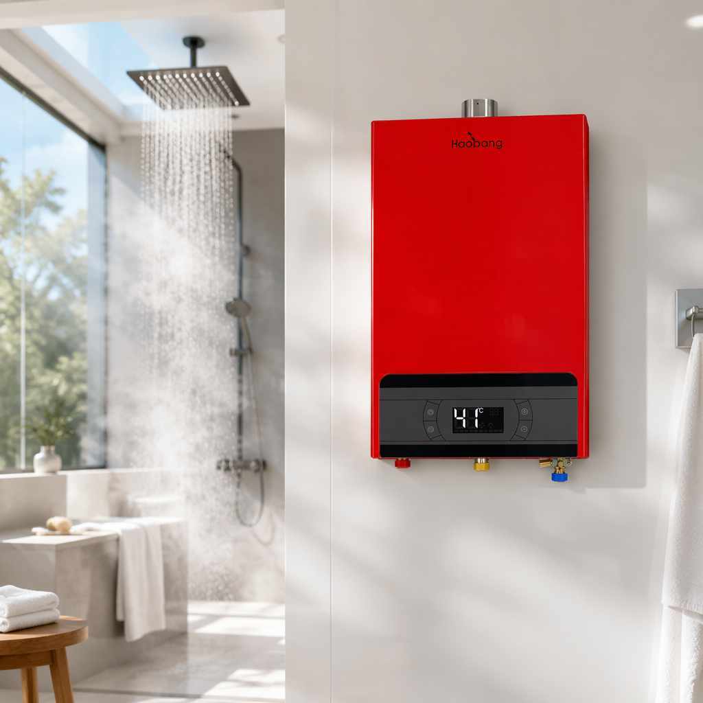 Household Gas Water Heater Designed with Automatic Electrical Pulse Ignition Providing Fast Heating and Durable Operation