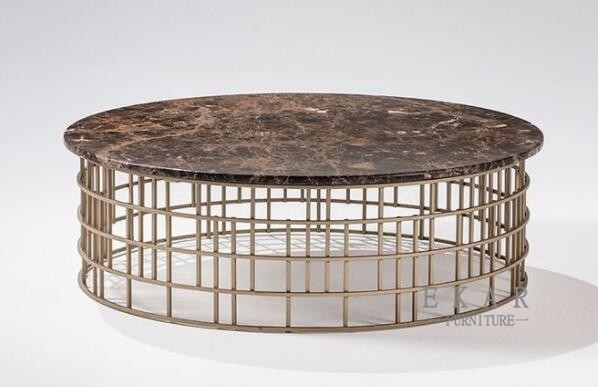 New Simple Design Modern MDF Round Small End Table