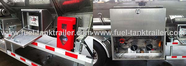 ADR Standard Fuel Tank Trailer Polished 4