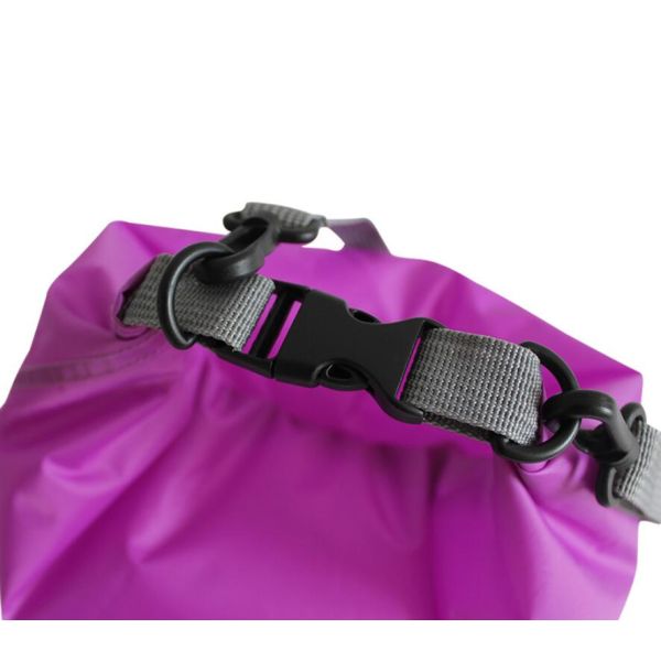 Light Weight PVC Waterproof Dry Bag 210t Polyester Taffeta Material Easy Carry