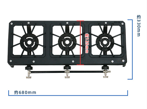 Factory direct cast iron fire stove household square gas stove iron gas stove raw iron stove stove stove accessories