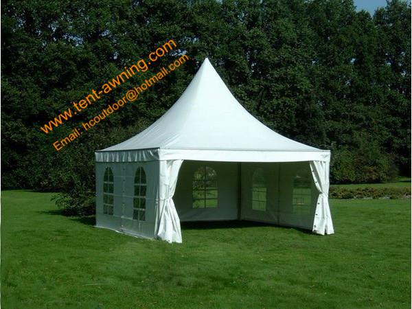 Hot Sale Pagoda Canopy 3x3m, 4x4m, 5x5m, 6x6m, Gala Tents, Waterproof PVC Cover