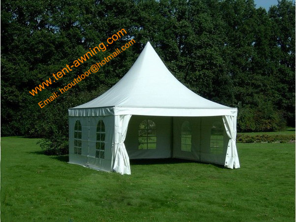 Aluminum Pagoda Tent,  Waterproof, Fireproof  Tent  Canopy for Event Party