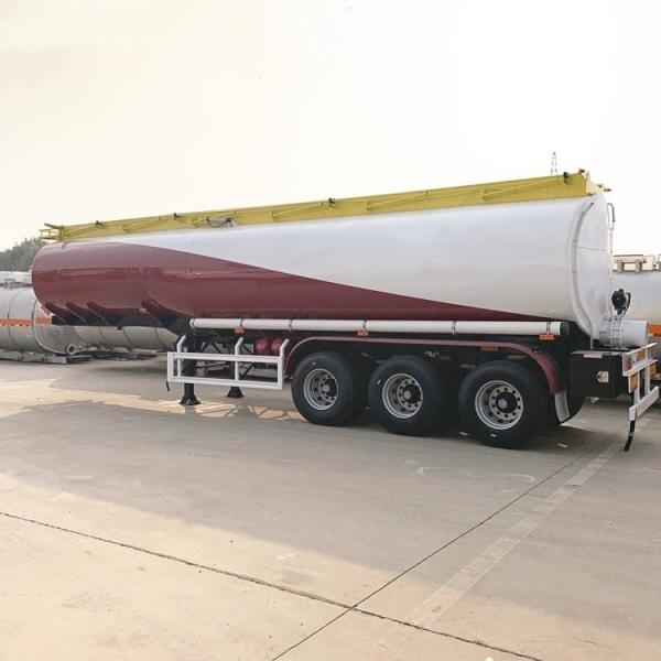 CIMC 30000/35000/40000/42000 Liters Fuel Lorry Tanker Truck Trailer for Sale with 4 Compartments