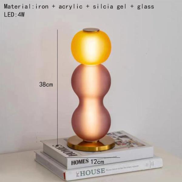 Designer Colored Pendant Lamps LED Stained Glass Pendant Light Bar Shop Restaurant Light(WH-AP-603)